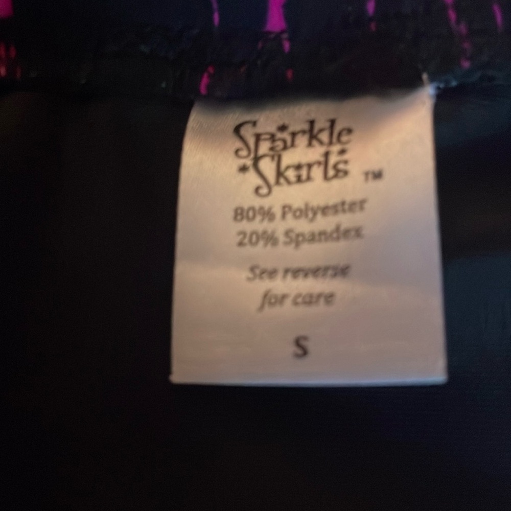 Sparkle Skirts “Mudd Busters” black and neon pink Cycling Shorts - S - NWT - Picture 9 of 10